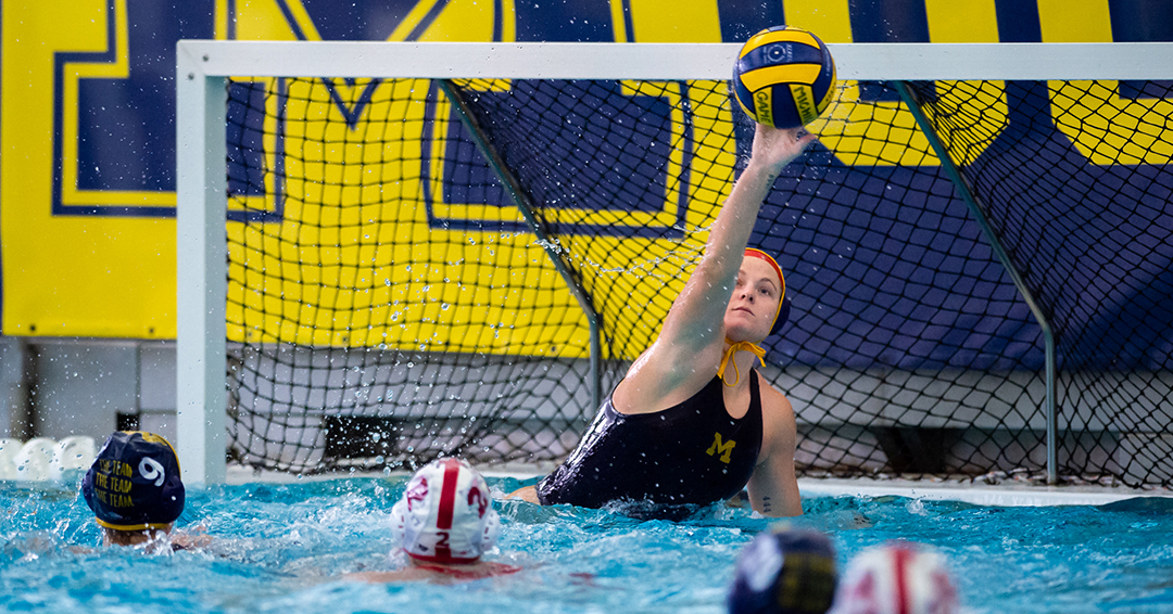 University of Michigan’s Alex Brown Snares January 29 Collegiate Water Polo Association Division I Defensive Player of the Week Accolade