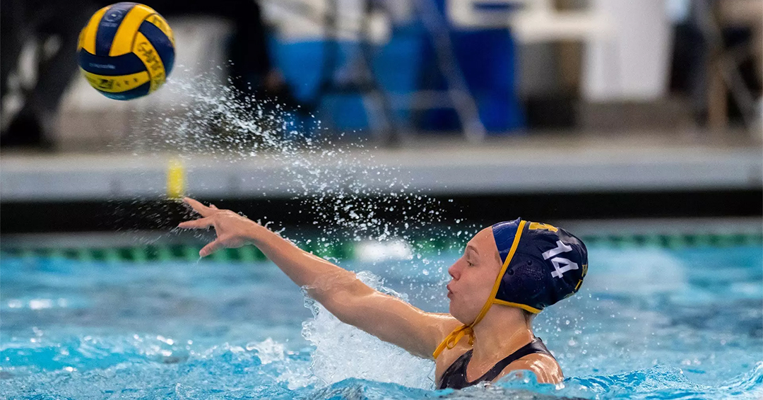 University of Michigan’s Emma Gustafsson Collects February 19 Collegiate Water Polo Association Division I Rookie of the Week Status