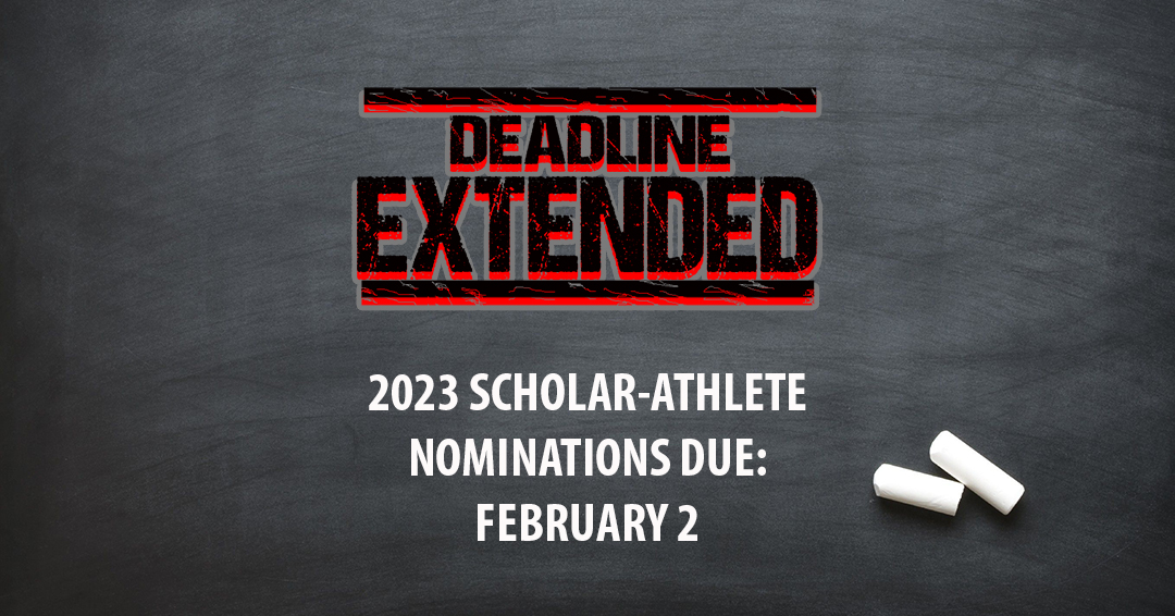 2023 Men’s Scholar-Athlete Team Nomination Deadline Set for February 2