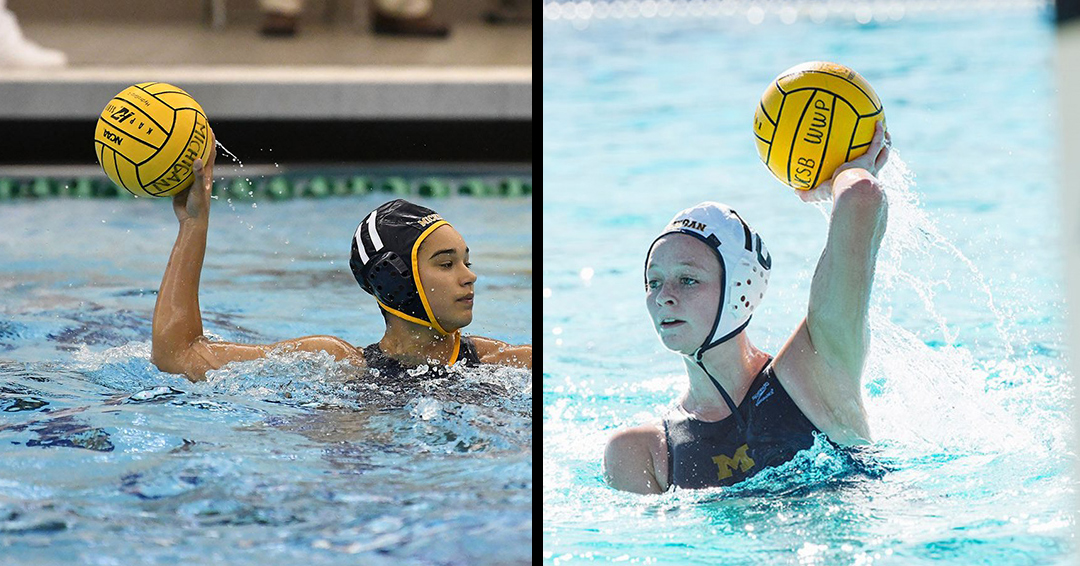 Former University of Michigan Athletes Sofie Pontre ’21 M ’22 & Abby Andrews Named to Australia Roster for 2024 World Aquatics Women’s Water Polo Championships