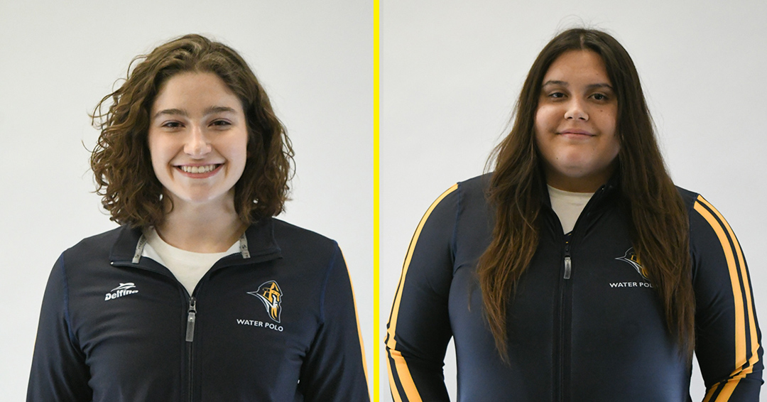 Augustana College’s Charlotte Newport & Casey Baragan Share February 19 Collegiate Water Polo Association Division III Player of the Week Award