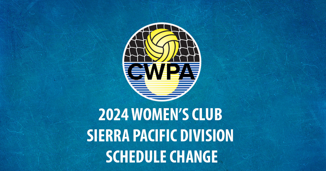 Collegiate Water Polo Association Releases Correction to 2024 Women’s Collegiate Club Sierra Pacific Division Schedule