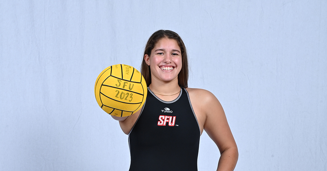 Saint Francis University’s Sam Eschleman Earns February 5 Collegiate Water Polo Association Division I Rookie of the Week Recognition