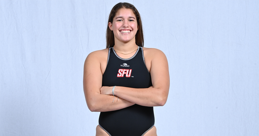 Saint Francis University’s Sam Eschleman Repeats as February 12 Collegiate Water Polo Association Division I Rookie of the Week