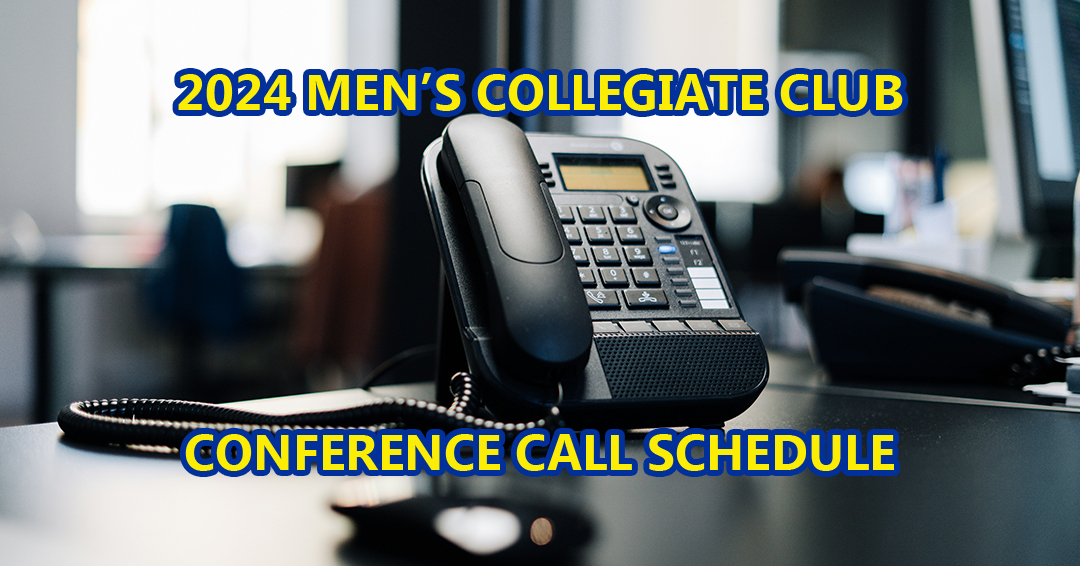 Collegiate Water Polo Association Releases 2024 Men’s Collegiate Club Conference Call Schedule