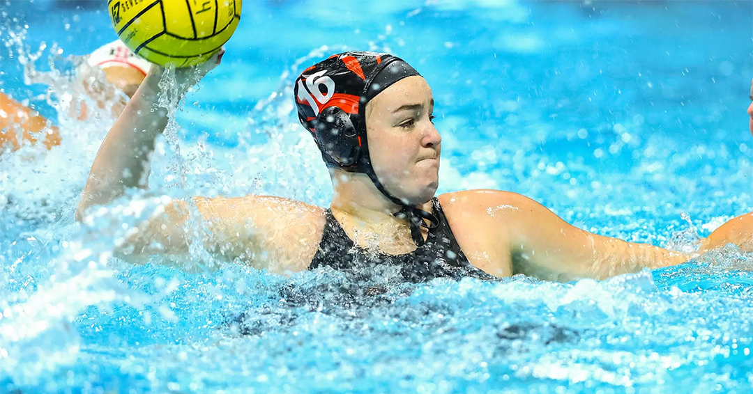 Princeton University’s Charlotte Riches Cashes in for March 11 Collegiate Water Polo Association Division I Rookie of the Week Notice
