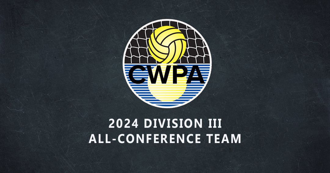 2024 Collegiate Water Polo Association Division III All-Conference Team Released; Barragan, Bucklin & Reed Receive Most Valuable Player, Rookie & Coach of the Year