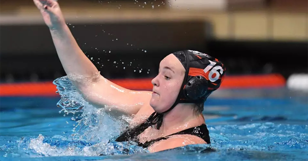 Princeton University’s Charlotte Riches Picks Up March 25 Collegiate Water Polo Association Division I Rookie of the Week Accolade