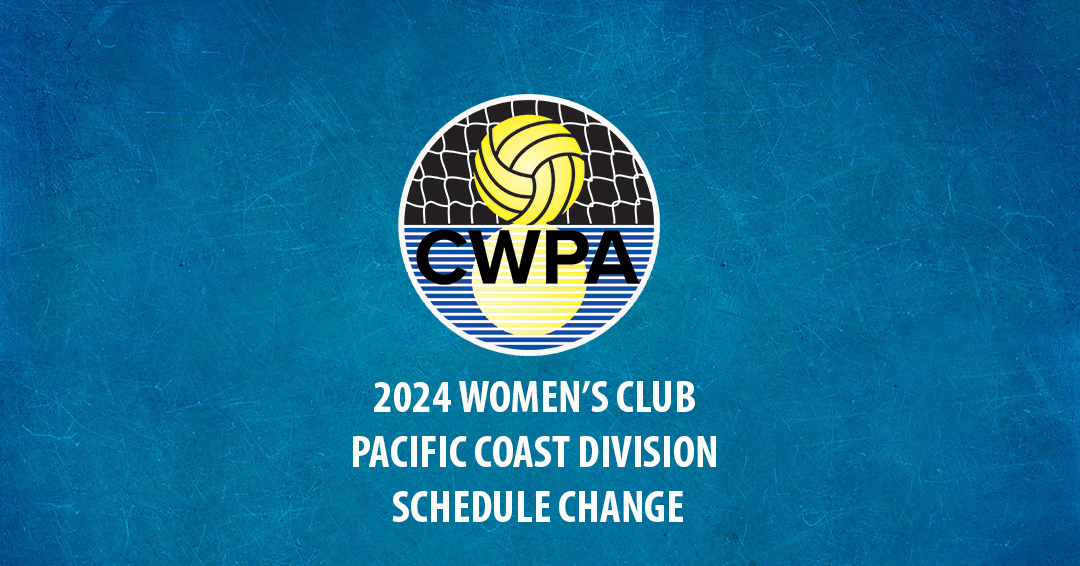 Collegiate Water Polo Association Releases Change to Location for 2024 Women’s Collegiate Club Pacific Coast Division Championship