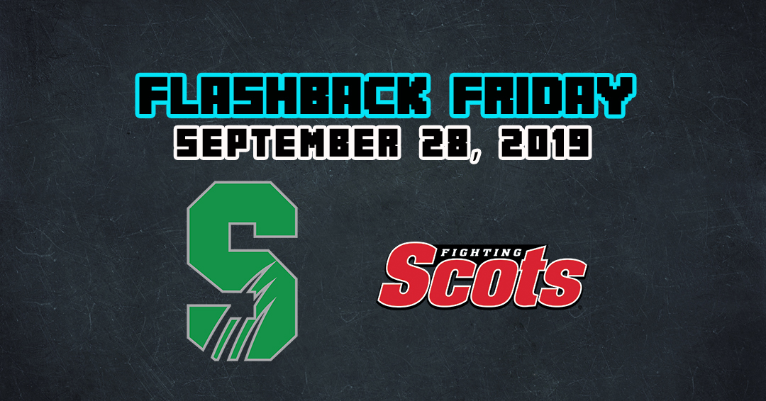 Flashback Friday: Salem University vs. Monmouth College (September 28, 2019)