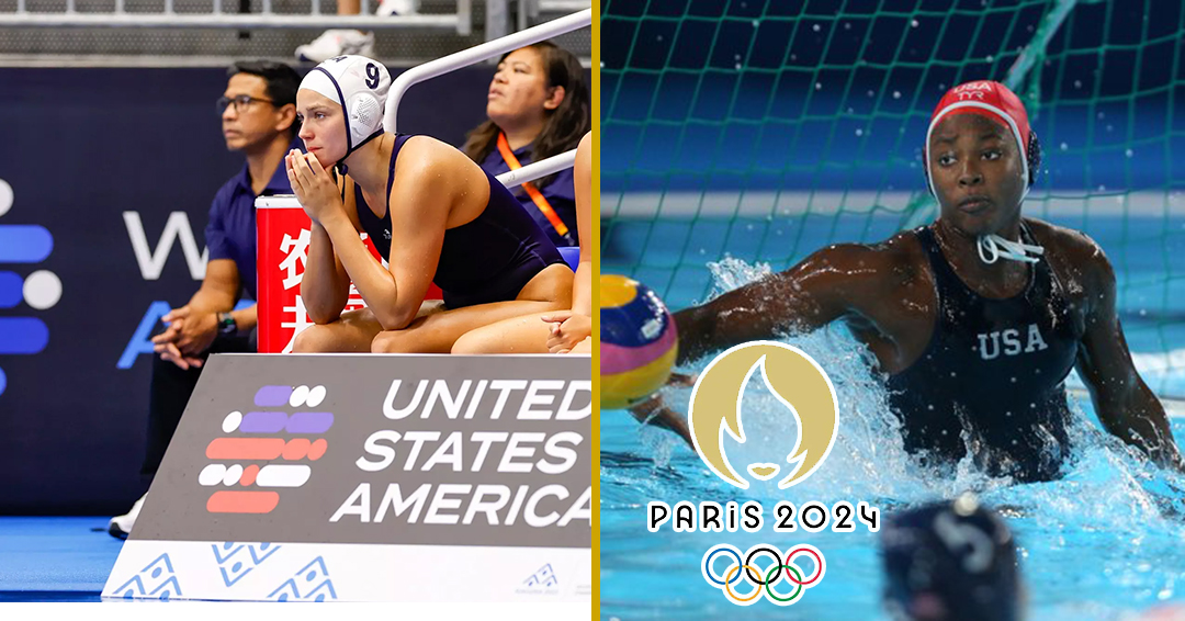 Princeton University’s Ashleigh Johnson, Jovana Sekulic & the United States Drop Bronze Medal Game, 11-10, at 2024 Olympics