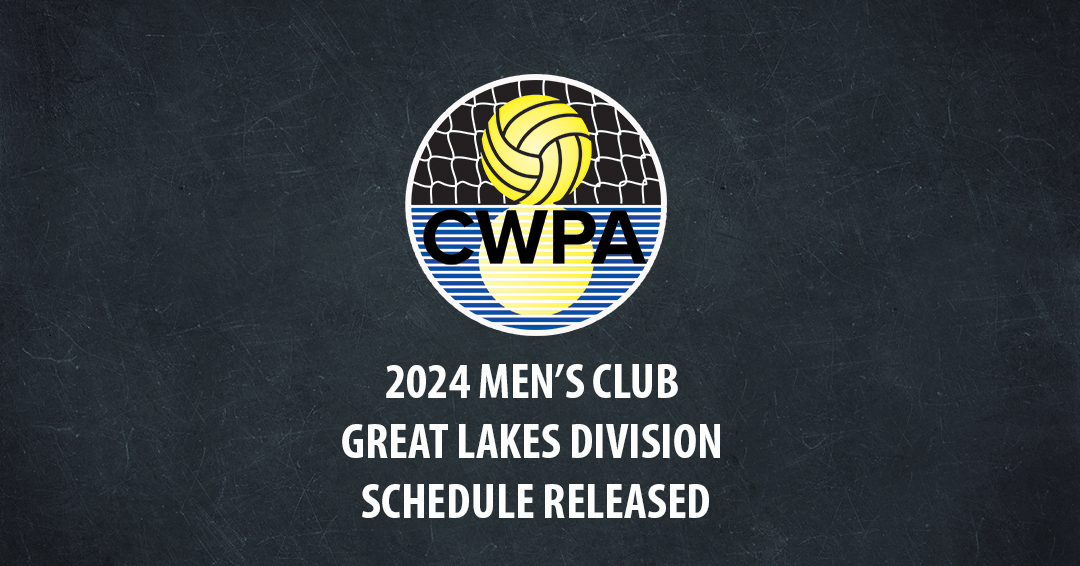 Collegiate Water Polo Association Releases 2024 Men’s Collegiate Club Great Lakes Division Schedule