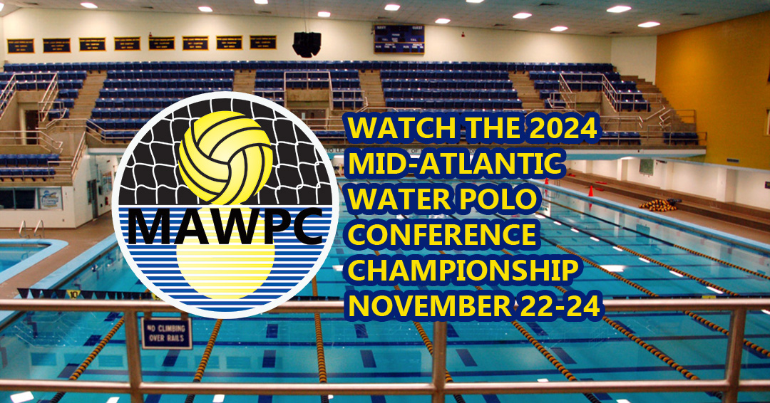 Watch the 2024 Mid-Atlantic Water Polo Conference Championship on November 22-24