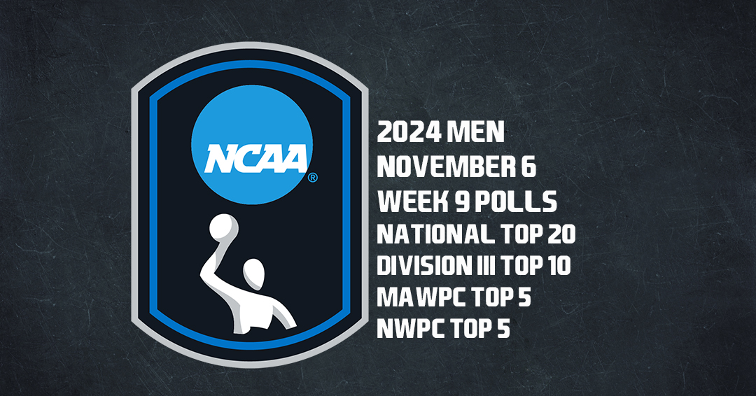 2024 Men’s Varsity Week 9/November 6 Polls Released; University of California-Los Angeles & Pomona-Pitzer Colleges Top National Top 20 & Division III Top 10