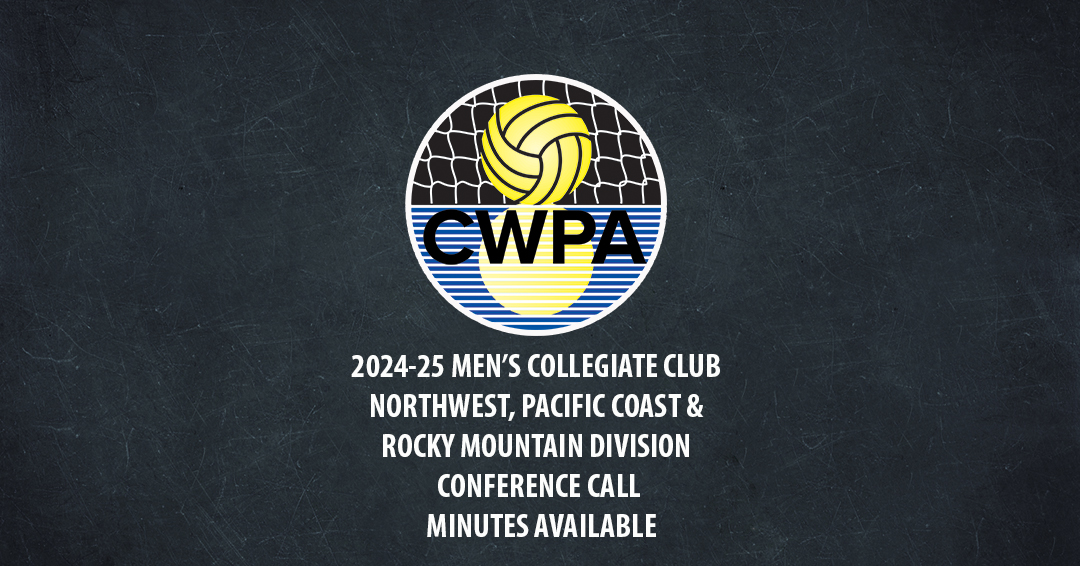 2024-25 Men’s Collegiate Club Northwest, Pacific Coast & Rocky Mountain Division Conference Call Minutes Released