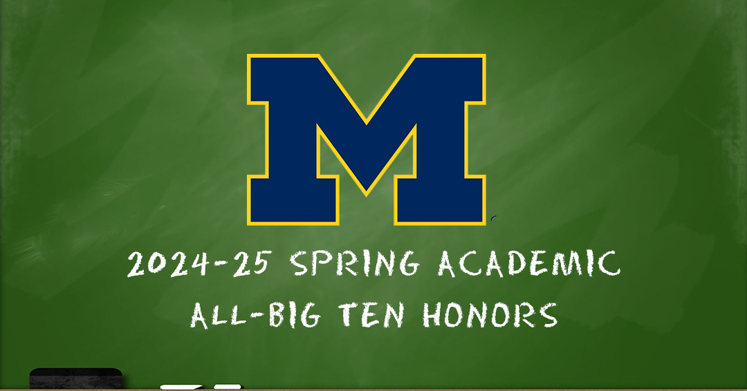 15 University of Michigan Women’s Water Polo Athletes Earn Spots on 2025 Spring Academic All-Big Ten List