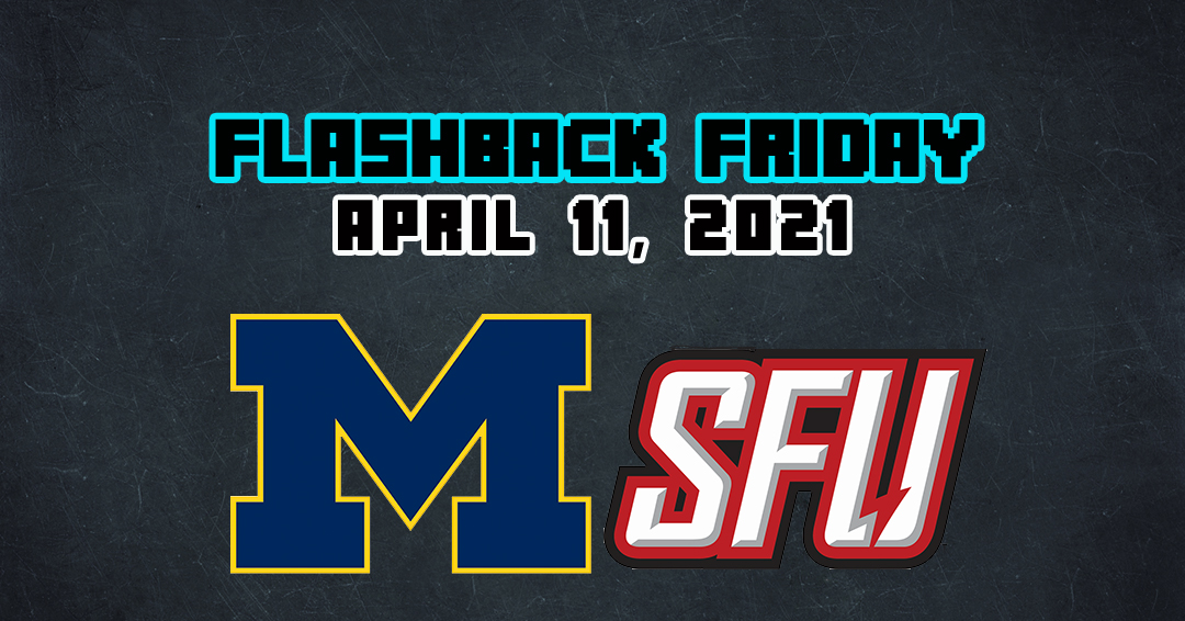 Flashback Friday: University of Michigan vs. Saint Francis University (April 11, 2021)