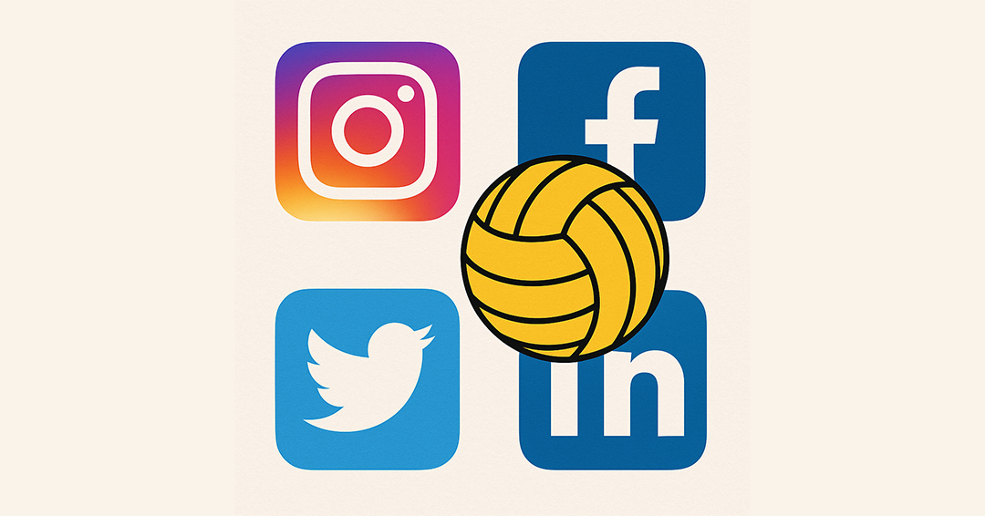 Follow the Collegiate Water Polo Association on LinkedIn, Facebook, Instagram & X