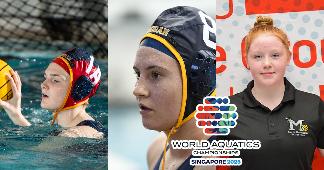 University of Michigan’s Sophia Jackson, Kathy Rogers & Harriet Dickens Appear for Great Britain in 20-12 Loss to New Zealand to Claim Spot in 2025 World Aquatics Championship 11th Place Game