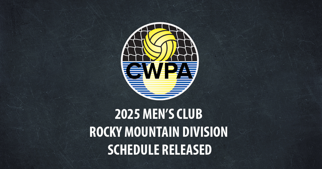 Collegiate Water Polo Association Releases 2025 Men’s Collegiate Club Rocky Mountain Division Schedule