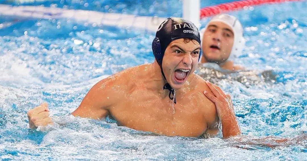 Fordham University Freshman Diego Tresa Scores Twice as Italy Tops Greece, 14-9, to Begin 2025 U18 European Championship