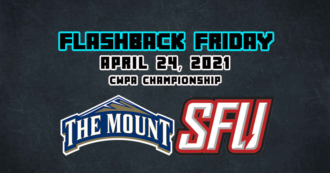 Flashback Friday: Saint Francis University vs. Mount St. Mary’s University (April 24, 2021)