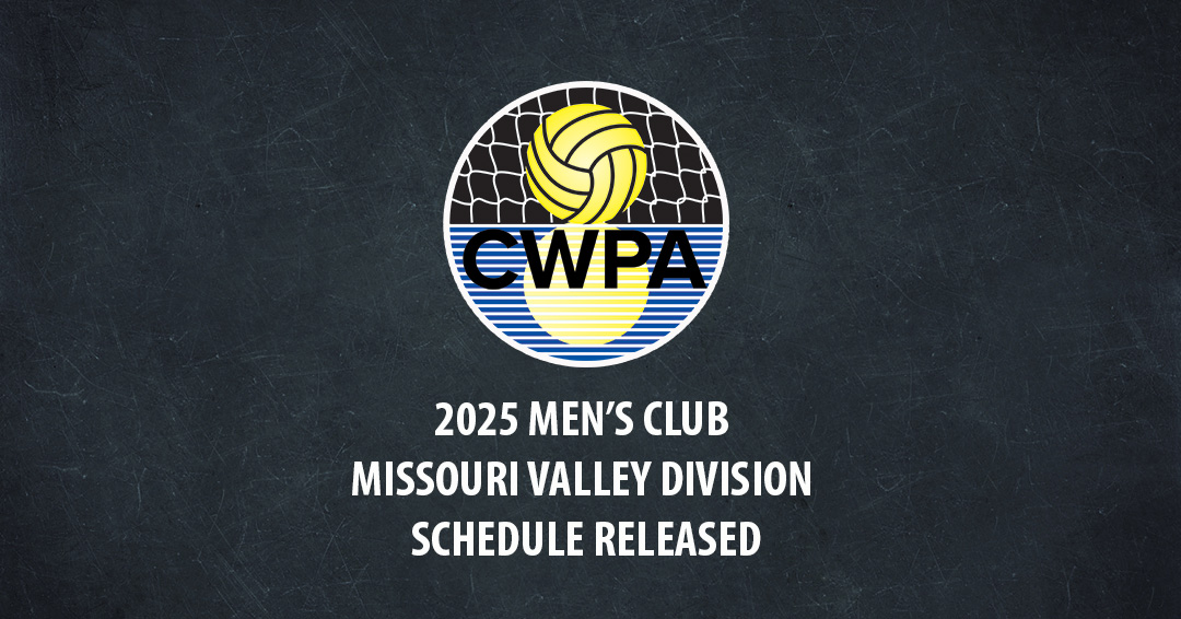 Collegiate Water Polo Association Releases 2025 Men’s Collegiate Club Missouri Valley Division Schedule
