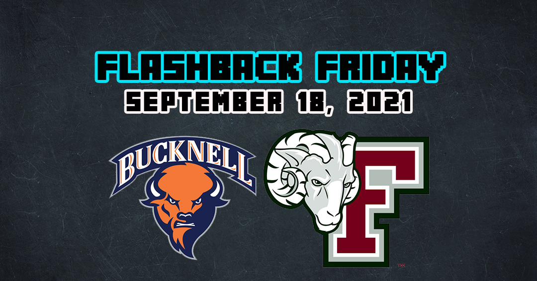 Flashback Friday: Bucknell University vs. Fordham University (September 18, 2021)