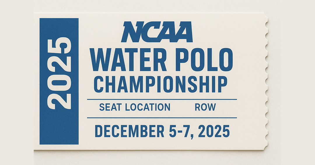 Tickets for 2025 National Collegiate Athletic Association Men’s Water Polo Championship on Sale