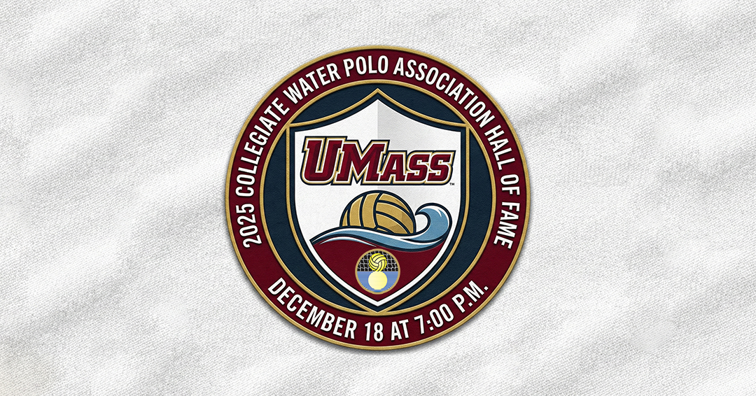 Watch the 2025 Collegiate Water Polo Association Hall of Fame Induction of the University of Massachusetts’ Javier Gonzalez, Alex Mujica, Luis Limardo & Brian Stahl on December 18