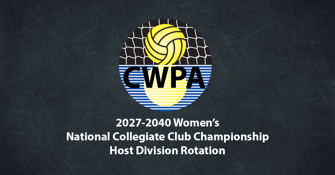 Collegiate Water Polo Association Releases Updated Hosting Rotation for Women’s National Collegiate Club Championship