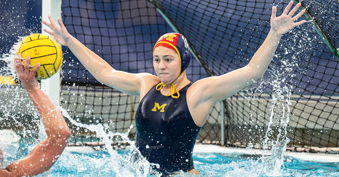No. 12 University of Michigan’s Sophia Bunnell Nabs February 23 Collegiate Water Polo Association Division I Defensive Player of the Week Recognition