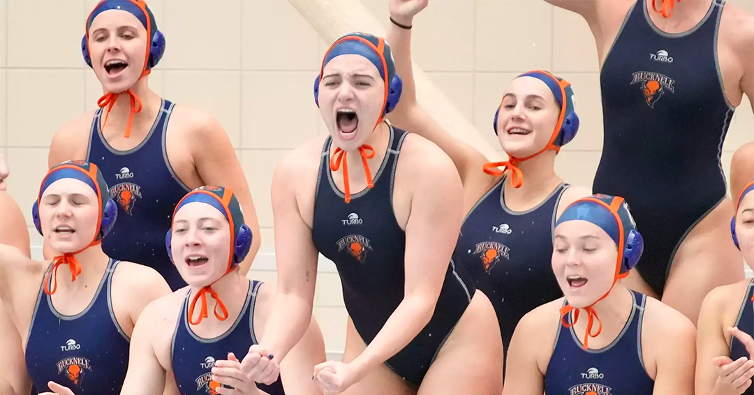 Bucknell University Clinches No. 5 Seed for Collegiate Water Polo Association Championship by Turning Back Mercyhurst University, 11-6, & Taking 18-3 Setback Versus No. 22 Brown University