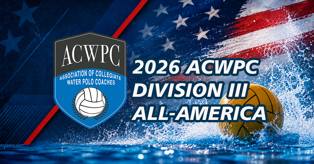 12 Collegiate Water Polo Association Athletes Earn Spots on 2026 Association of Collegiate Water Polo Coaches Women’s Division III All-America Team