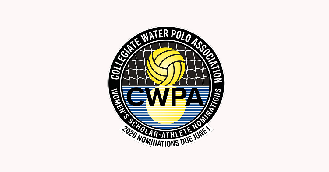 Nominations for 2026 Collegiate Water Polo Association Women’s Scholar-Athlete Awards Due June 1