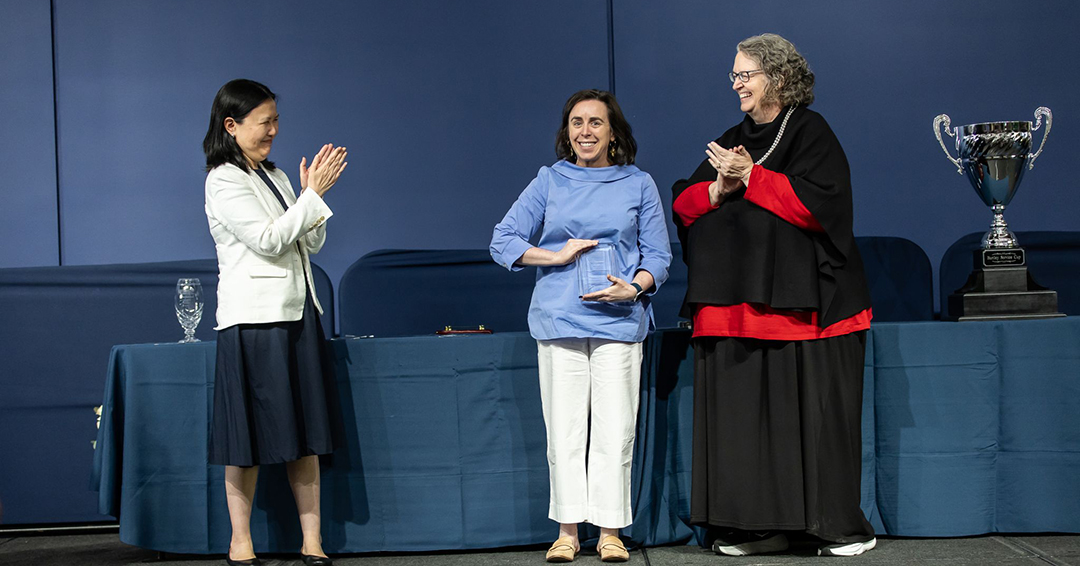 Collegiate Water Polo Association Official Veronica Coyle Receives 2026 Villanova School of Business Innovation Award