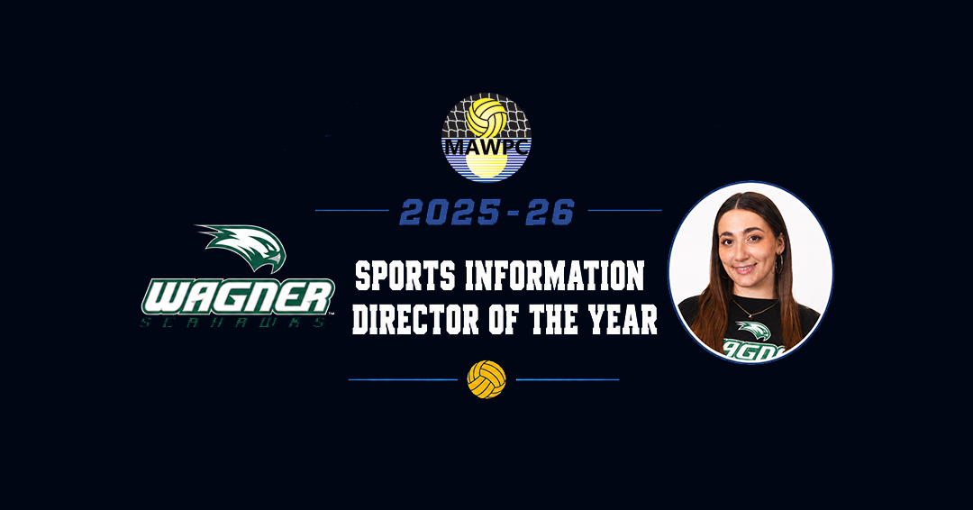 Wagner College’s Ana Magaña Campos Takes 2025-26 Mid-Atlantic Water Polo Conference Sports Information Director of the Year Honor
