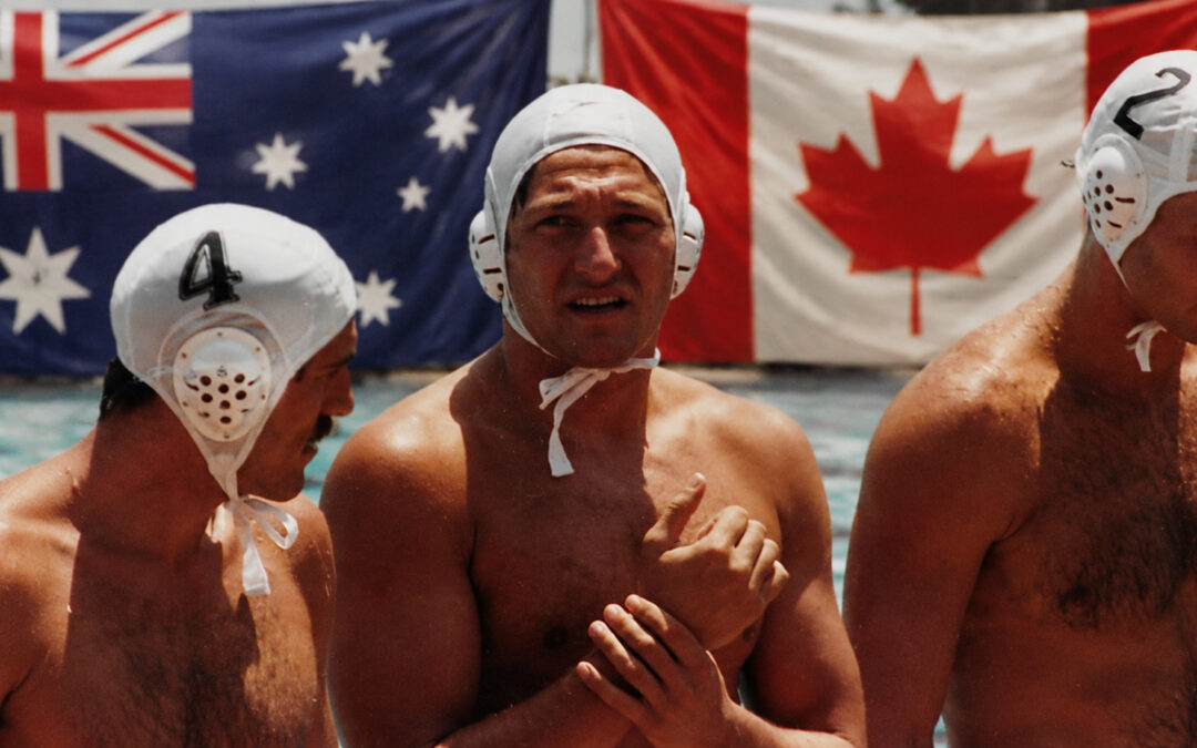 Flashback Friday: Collegiate Water Polo Association Hall of Fame Member/Yale University Alumnus George Gross & Team Canada Versus Australia at 1976 Olympics