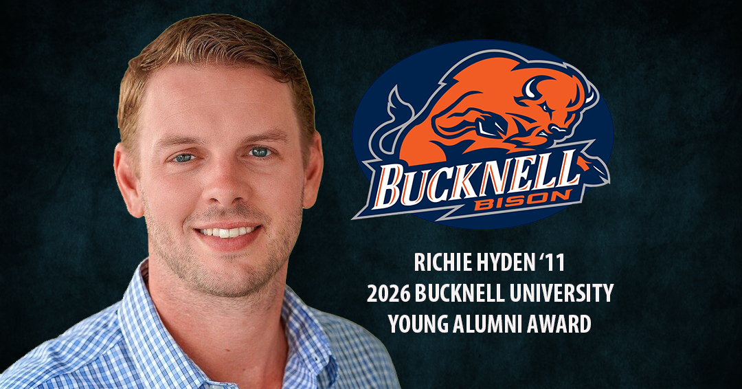 Bucknell University Alumnus Richie Hyden ’11 Claims Young Alumni Award