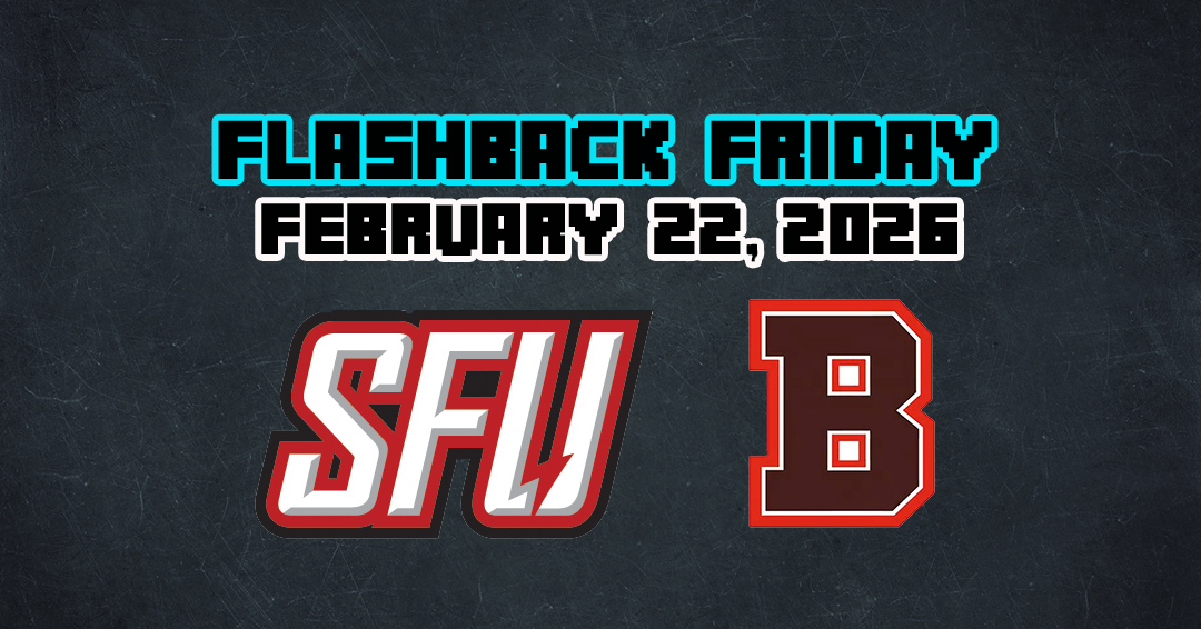 Flashback Friday: Saint Francis University vs. Brown University (February 22, 2026)