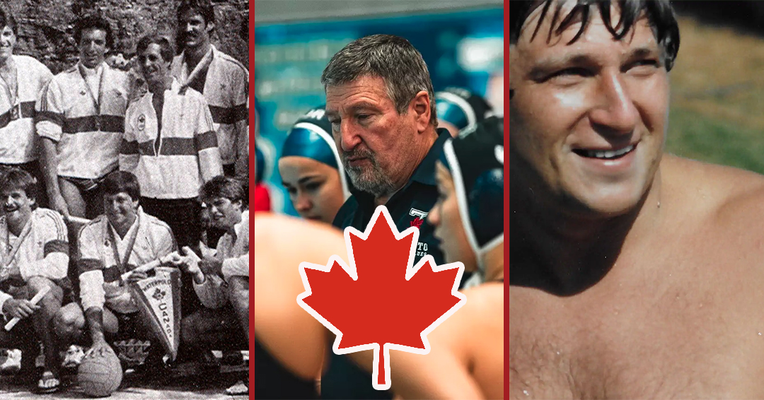 Collegiate Water Polo Association Hall of Fame Member/Yale University Alumnus George Gross & Team Canada Versus the Union of Soviet Socialist Republics (USSR) at 1976 Olympics