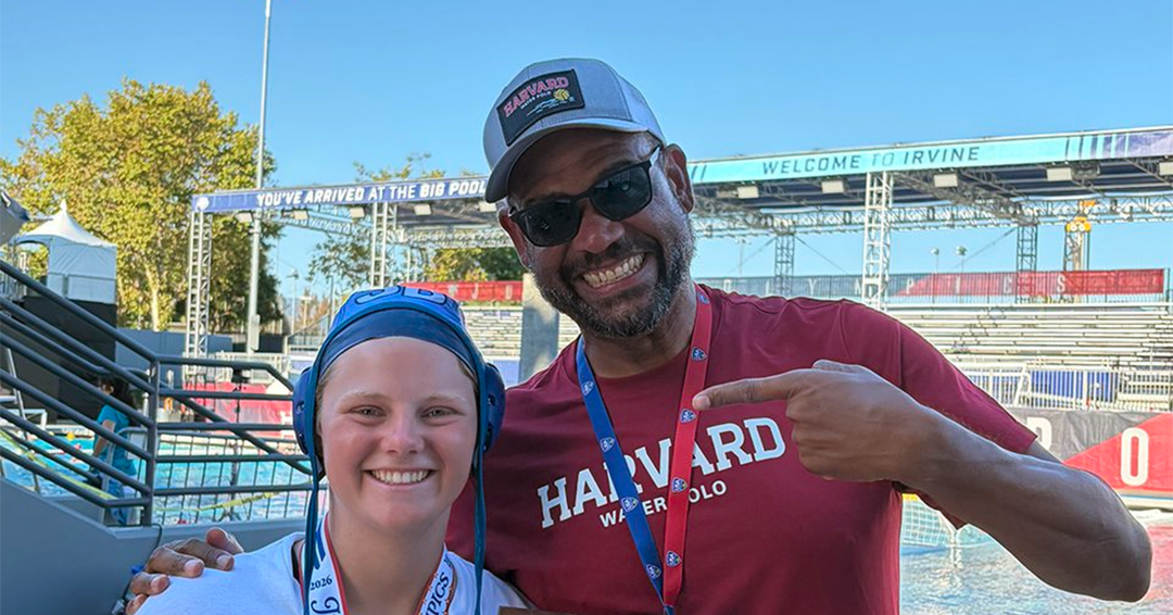 Harvard University Men’s & Women’s Water Polo Coach Ted Minnis Talks with Game On Live Studio’s Shawn Stringham at 2026 USA Water Polo Junior Olympics