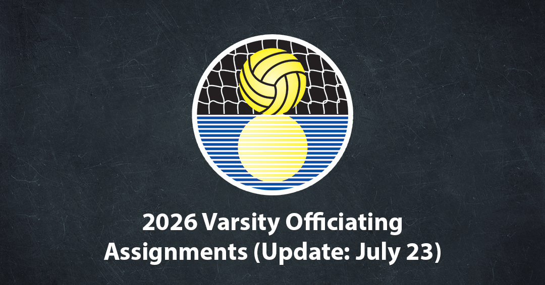 2026 Mid-Atlantic Water Polo Conference/Northeast Water Polo Conference Officiating Head Referee Assignments Updated