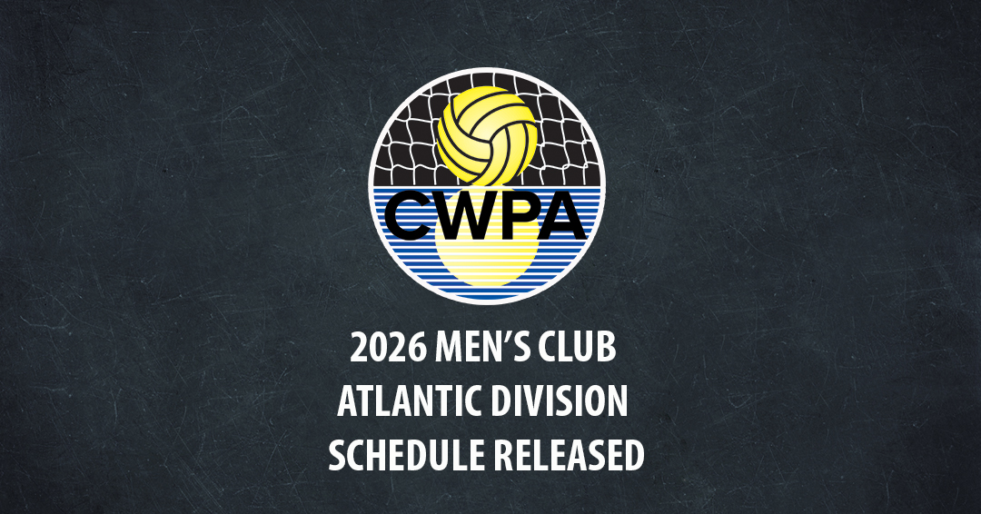 Collegiate Water Polo Association Releases 2026 Men’s Collegiate Club Atlantic Division Schedule