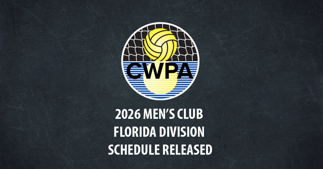 Collegiate Water Polo Association Releases 2026 Men’s Collegiate Club Florida Division Schedule