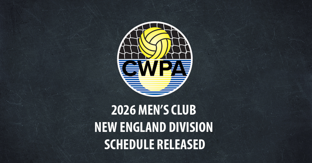 Collegiate Water Polo Association Releases 2026 Men’s Collegiate Club New England Division Schedule