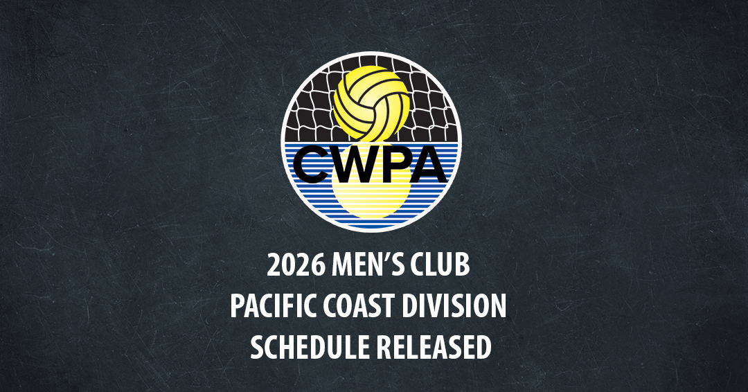 Collegiate Water Polo Association Releases 2026 Men’s Collegiate Club Pacific Coast Division Schedule