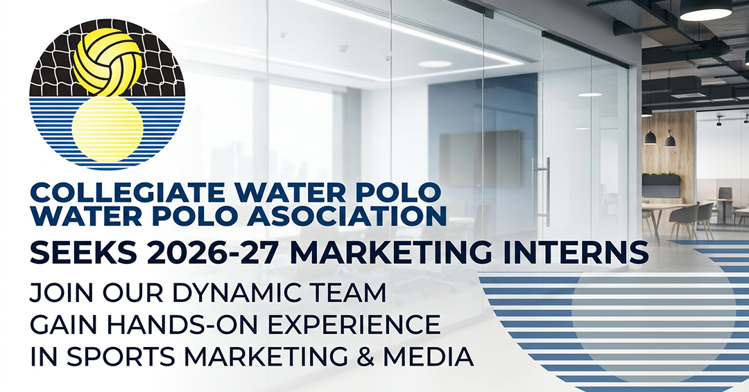 Collegiate Water Polo Association Seeks Marketing Interns for 2026-27