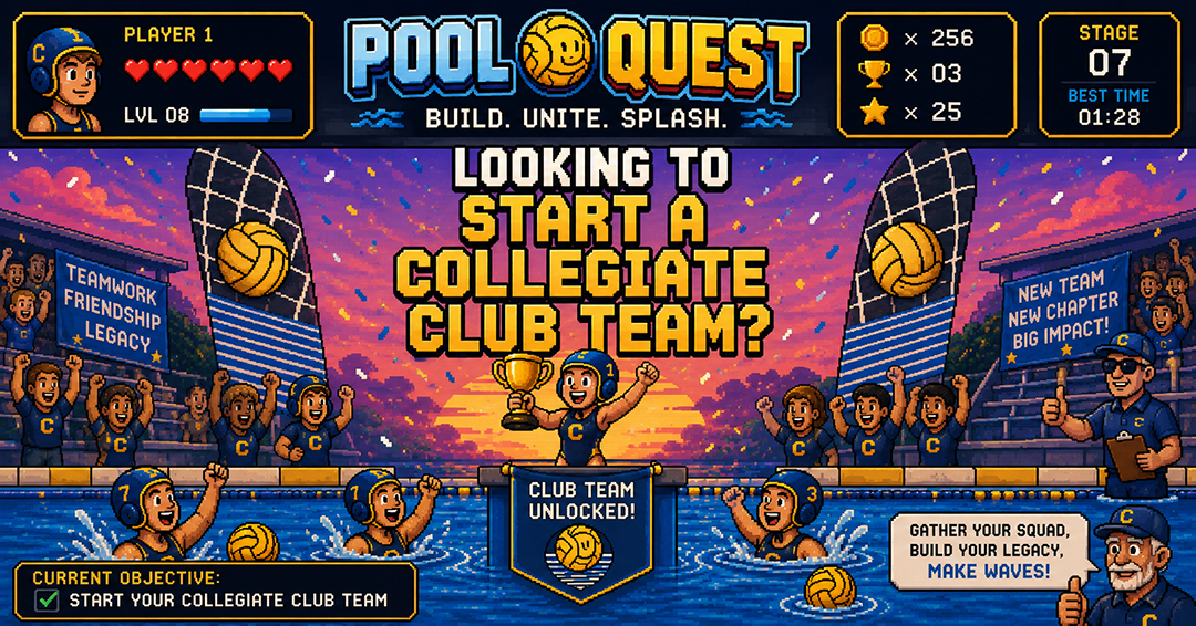 Looking to Start a Collegiate Club Team? Reach Out to the Collegiate Water Polo Association for Help