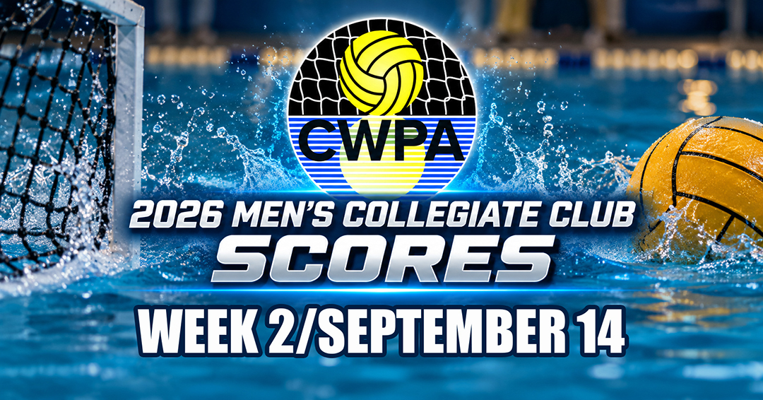Collegiate Water Polo Association Releases Week 2/September 14 Men’s Collegiate Club Scores